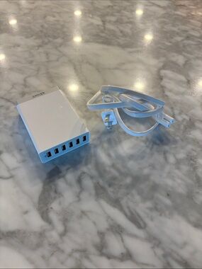 Anker 6-Port USB Charging Station in White